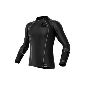 Shock Doctor 369 Compression Hockey Shirt Kompresní triko XS, černá