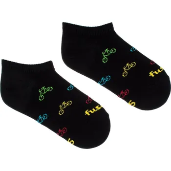 Dámské ponožky Dětské kotníkové ponožky Cyklista černý M (27 - 30)