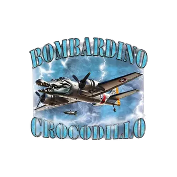 Nášivka Klety Bombardino Crocodilo