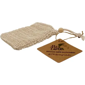 Dávkovač mýdla Awm Přírodní sáček na mýdlo Juta 15 x 10 cm