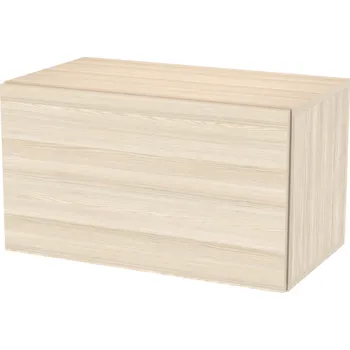 Postel NÁBYTEK MIKULÍK s.r.o. CUBE 5 - spodní závěsná skříňka s výklopnými dvířky, 70x40cm Dekor: olše Šířka: 70cm, Dekor: akácie světlá