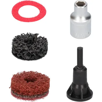 Sada na opravu pneumatiky Invento Nábojové leštící kotouče s kolíky, 14 ks.