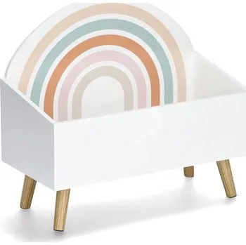 Úložný box Zeller Box na hračky RAINBOW, MDF + borovice