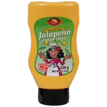 Omáčka Sýrová omáčka Jalapeno Squeeze Cheese