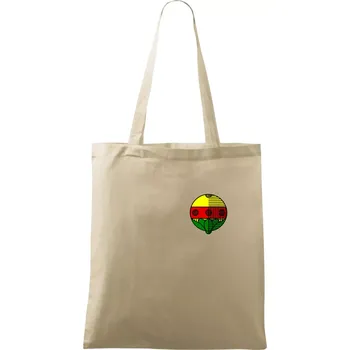 Nákupní taška Prší - Kule - prso - Taška bavlněná - 42 x 38 cm ( Naturální )