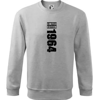 Chlapecké tričko Limited edition 1964 pruh - Mikina Essential dětská - 146 cm/10 let ( Světlešedý Melír )