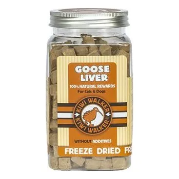 Pamlsek pro psa Pochoutka mrazem sušená husí játra 120g Kiwi