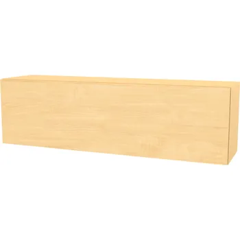 Komoda NÁBYTEK MIKULÍK s.r.o. CUBE 11 - horní závěsná skříňka s výklopnými dvířky, 120x35cm Dekor: olše Šířka: 120cm, Dekor: javor