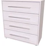 NÁBYTEK MIKULÍK s.r.o. Modřín latté komoda ELITE XL, 80x86x43 cm, moderní design, kvalitní lamino Šířka: 80, Výška: 86, Dekor: modřín latté