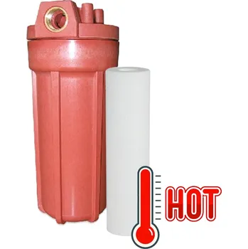 vodní filtr Filtr USTM Classic Solo Hot, 10", připojení 3/4" (na horkou vodu)