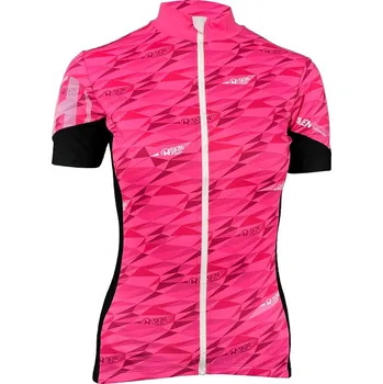 Cyklistické oblečení Dres HAVEN Skinfit NEO women pink/white (ultralehký funkční dres HAVEN, velikost M)