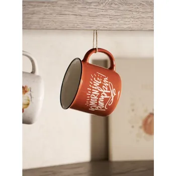 Sinsay - Keramický hrnek s uchem - oranžová - 160FO-22F - 160FO-22F-ONE