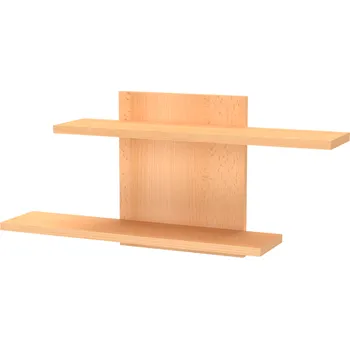 Knihovna NÁBYTEK MIKULÍK s.r.o. Praktická závěsná polička VIKI 86x40x18cm, olše, odolné lamino Šířka: 86, Výška: 40, Dekor: buk