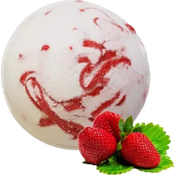 bomba do koupele AW Aromatics Šumivá bomba do koupele Tropický ráj Jahody 180 g