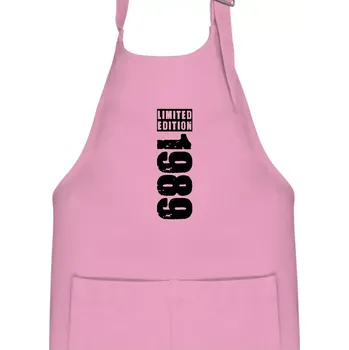 Kuchyňská zástěra Limited edition 1989 pruh - Dětská zástěra na vaření - Univerzální velikost ( Růžová )