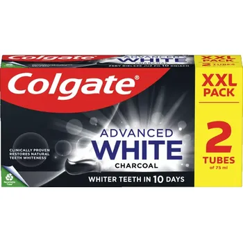 zubní pasta Colgate Zubní pasta Advanced White Charcoal Duopack 150 ml