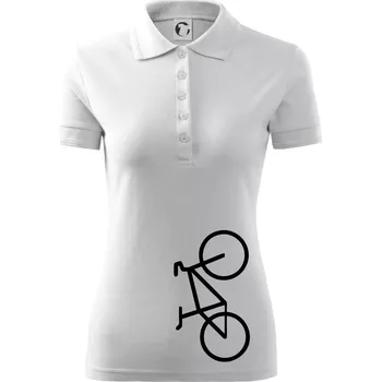 Kolo na výšku - Polokošile dámská Pique Polo - XS ( Bílá )