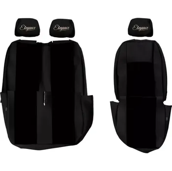 Ochranný autopotah Potahy sedadel (1+2) - Elegance S, VOLKSWAGEN TRANSPORTER T5 (01.2003-12.2015) & VOLKSWAGEN TRANSPORTER T6 (01.2016-12.2021) - Dvojité sedadlo spolujezdce 1+2