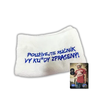 Ručník LIMITOVANÝ RUČNÍK - Používejte ručníky vy kun*y zprasený! Ne