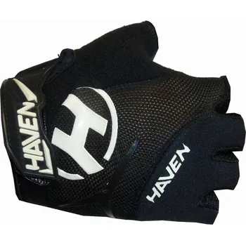Cyklistické rukavice Rukavice HAVEN DEMO SHORT KID black (Barva černá, velikost 1 (4-6 let))