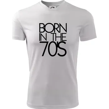 Pánské oblečení Born In The 70's - Pánské triko Fantasy sportovní (dresovina) - 3XL ( Bílá )