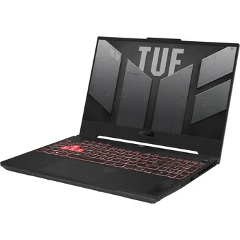 Notebook ASUS TUF Gaming A15 FA507NVR-LP017W Ryzen 7 7435HS 15,6“ FHD 144Hz Value IPS-level 250nits AG 16GB DDR5 SSD512 GeForce RTX 4060 8GB WLAN+BT LAN Cam720p 90WHrs Win11 Mecha šedá