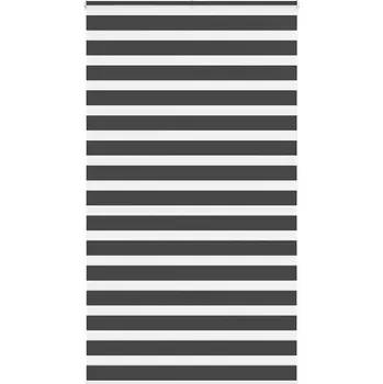 Roleta Zebra roleta černá 135x200 cm šířka látky 130,9 cm polyester