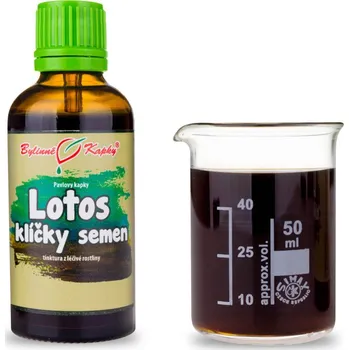 Přírodní produkt Bylinné kapky s.r.o. Lotos klíčky semen tinktura 50 ml