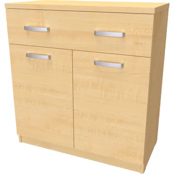 Komoda NÁBYTEK MIKULÍK s.r.o. JONY 1 - komoda se zásuvkou, 80x86cm Dekor: dub natur Šířka: 80cm, Dekor: javor