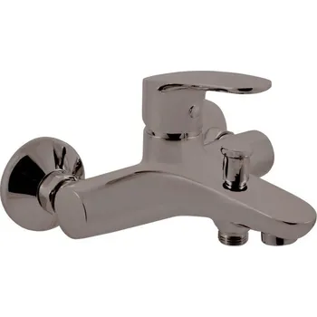 Vodovodní baterie Amur Vodovodní baterie vanová, bez příslušenství, metal grey kartáčovaná AM754.5MGK