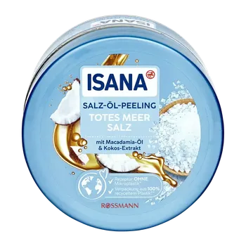 Tělový peeling ISANA Peeling z mořské soli, macadamovým olejem a kokosem 300 g