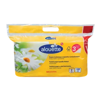 Toaletní papír alouette Toaletní papír s vůní heřmánku 3vsrtvý 156 m