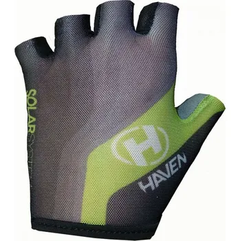 Cyklistické rukavice Rukavice HAVEN SOLAR SHORT green (Barva zelená, velikost XS)