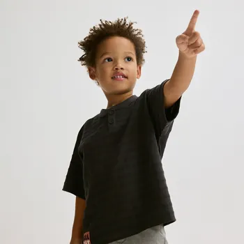 Reserved - Bavlněné tričko - tmavě šedá - 123FO-90X - 123FO-90X-110