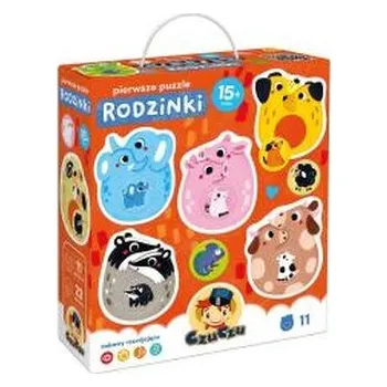 Puzzle CzuCzu Pierwsze puzzle Rodzinki 15m+