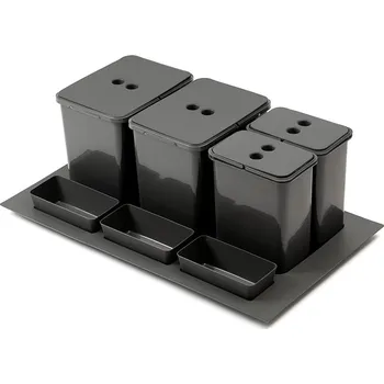 Odpadkový koš StrongBins sorter 80/4