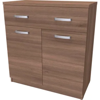 Komoda NÁBYTEK MIKULÍK s.r.o. JONY 1 - komoda se zásuvkou, 80x86cm Dekor: dub natur Šířka: 80cm, Dekor: akácie skořice