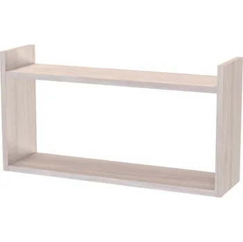 police NÁBYTEK MIKULÍK s.r.o. IVA - závěsná polička, 70x37cm Dekor: olše Šířka: 70cm, Dekor: jasan šedý