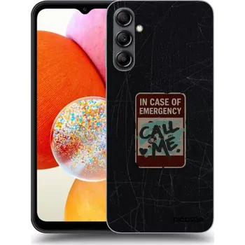 Pouzdro na mobilní telefon Picasee silikonový průhledný obal pro Samsung Galaxy A13 5G - EMERGENCY