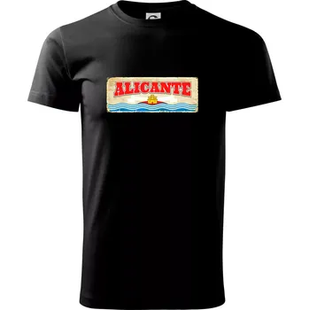 Cedula stará Alicante - Triko extra velké (5-8XL) - 8XL ( Černá )