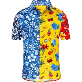 Pánská košile Gravel košile CYCOLOGY Mahalo (Motiv Mahalo, velikost XXL)