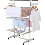 Herzberg Home & Living Herzberg 3-stupňový stojan na sušení prádla bílý