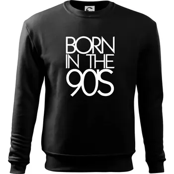 Born In The 90's - Mikina Essential dětská - 158 cm/12 let ( Černá )