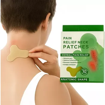 Náplast ZdravyNákup - Bylinné náplasti na krční páteř - 10 ks