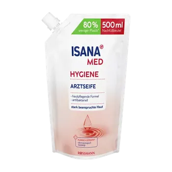 Mýdlo ISANA Med Antibakteriální mýdlo náhradní náplň 500 ml