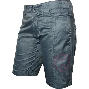 Cyklistické kalhoty Dámské cyklokraťasy HAVEN ICE LOLLY II grey/pink (Barva šedá/růžová, velikost XS)