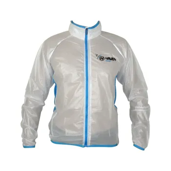 Cyklistická bunda Bunda HAVEN RAINSHIELD white/blue (Barva bílá/modrá, velikost 3XL)