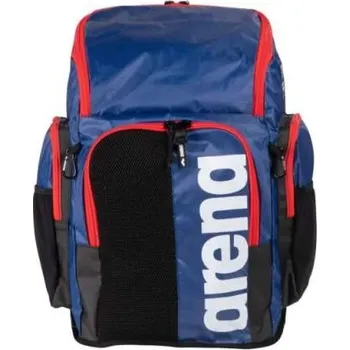 Sportovní batoh Sportovní batoh Arena arena Spiky III Allover Backpack 45 modro červený