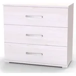 NÁBYTEK MIKULÍK s.r.o. Komoda ONYX M 96x90cm, olše, odolná konstrukce, univerzální využití Šířka: 96, Výška: 90, Dekor: modřín latté