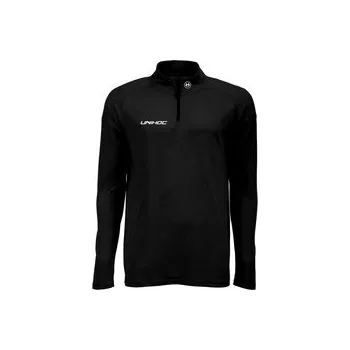 Pánské tričko Unihoc T-shirt UNIHOC CLASSIC longsleeve black Sportovní tričko XS, černá